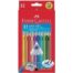 LAPIZ FABER JUMBO GRIP 12 COLORES