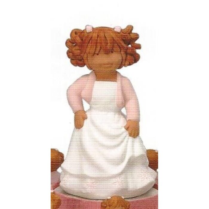 ¨MUÑECO NIÑA COMUNION JANE 7CM TARTA