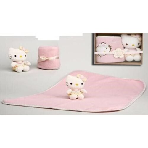 ¨SET MANTA INFANTAIL+PELUCHE HELLO KITTY