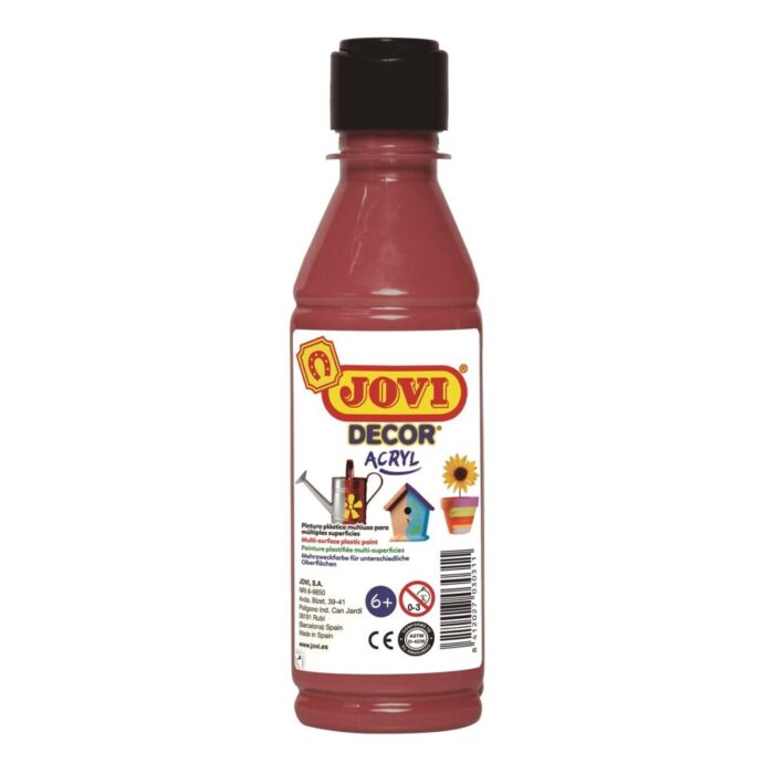 PINTURA JOVIDECOR LATEX 250ML.MARRON