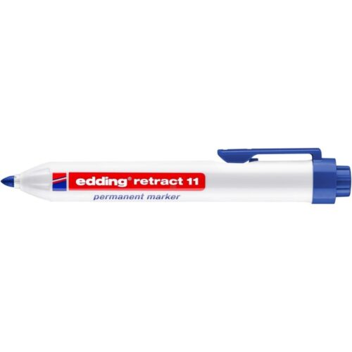 ROTULADOR EDDING 11 RETRACTIL AZUL