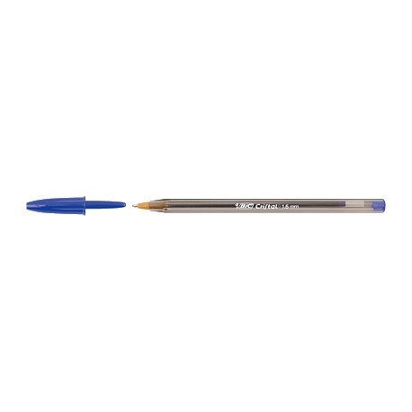 BOLIGRAFO BIC CRISTAL 1,6MM LARGE AZUL