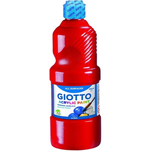 TEMPERA GIOTTO ACRILICA 500 ROJO