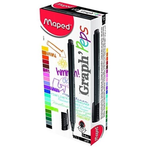 ROTULADOR MAPED GRAPHPEPS NEGRO