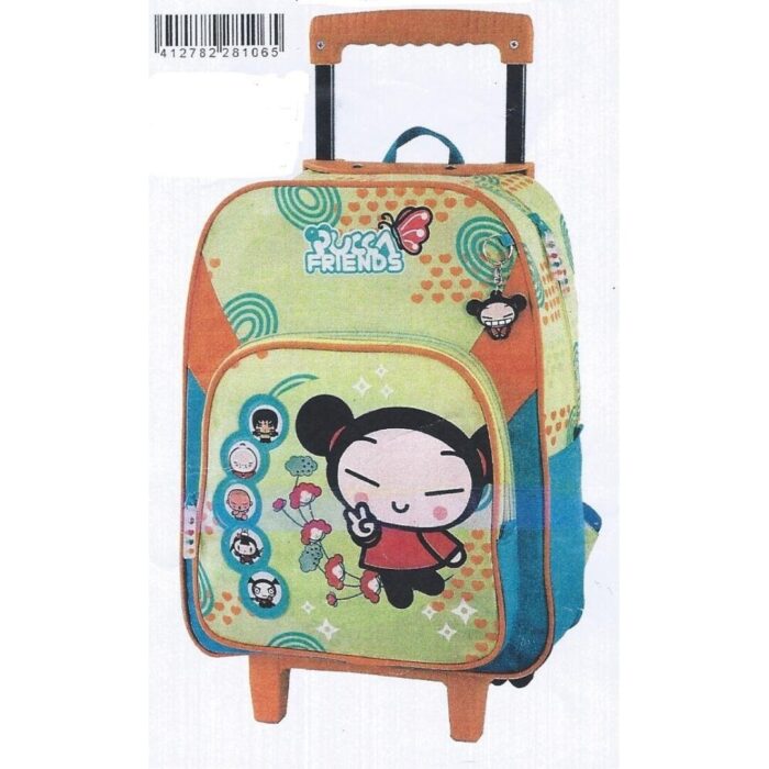 ¨MOCHILA CARRO PUCCA FRIENDS PEQ.