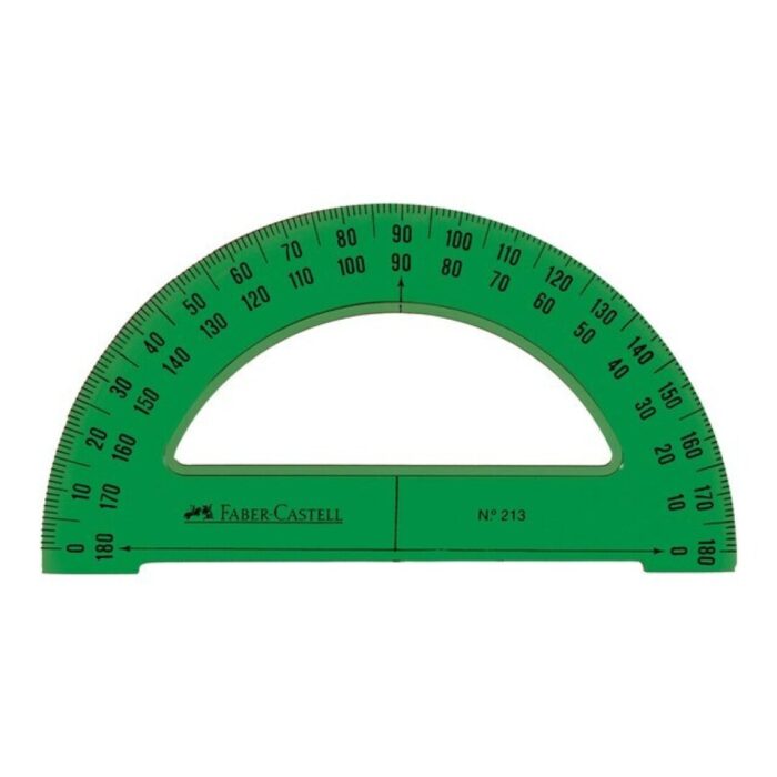 SEMICIRCULO FABER ESCOLAR 13CM