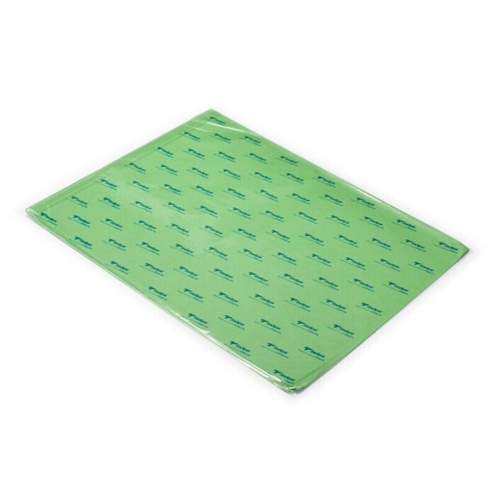 PAPEL SEDA COLOR VERDE MEDIO 26 HOJAS 18G