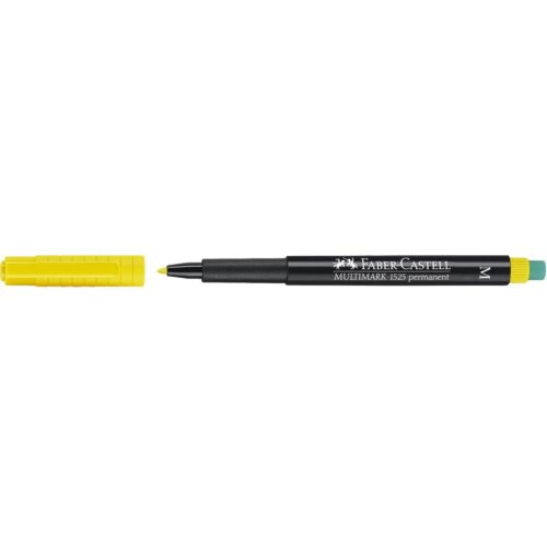 ROTULADOR FABER PERMANENTE PM AMARILLO