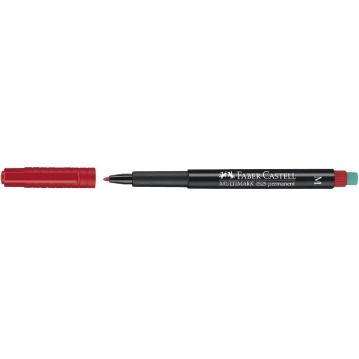 ROTULADOR FABER PERMANENTE PM ROJO