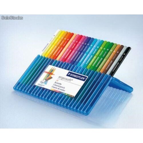 LAPIZ STAEDTLER ERGOSOFT 24 COLORES