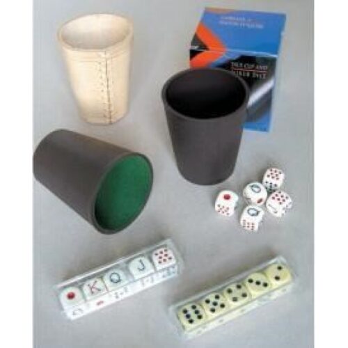 ¨JV.DADOS POKER 17MM CAJ