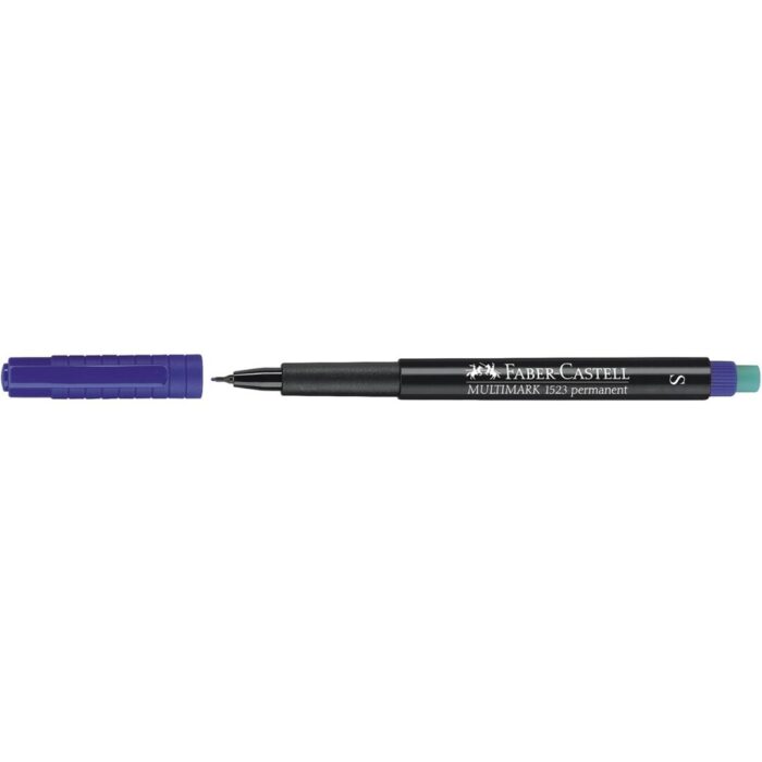 ROTULADOR FABER PERMANENTE PS AZUL