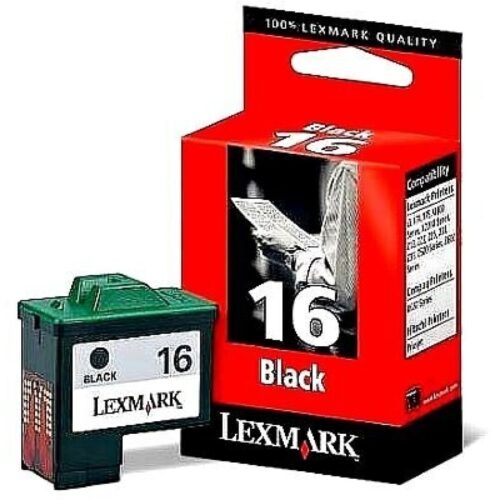 CARTUCHO LEXMARK Nº16 NEGRO