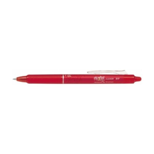 BOLIGRAFO PILOT FRIXION CLICKER ROJO