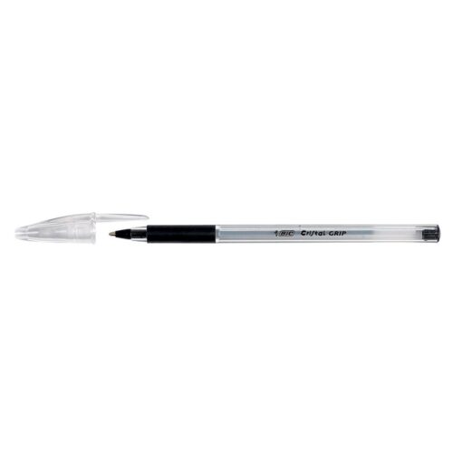 BOLIGRAFO BIC CRISTAL GRIP NEGRO