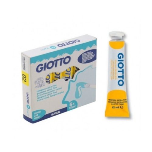 TEMPERA GIOTTO TUBO 12ML.AMARILLA