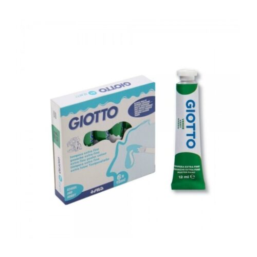 TEMPERA GIOTTO TUBO 12ML.VERDE