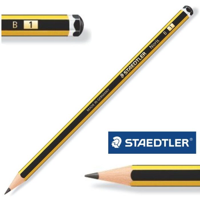 LAPIZ STAEDTLER NORIS Nº.1 B