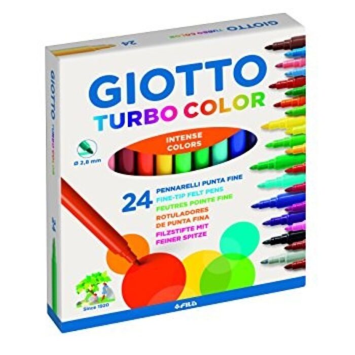 ROTULADOR GIOTTO TURBO COLOR 24 COL.