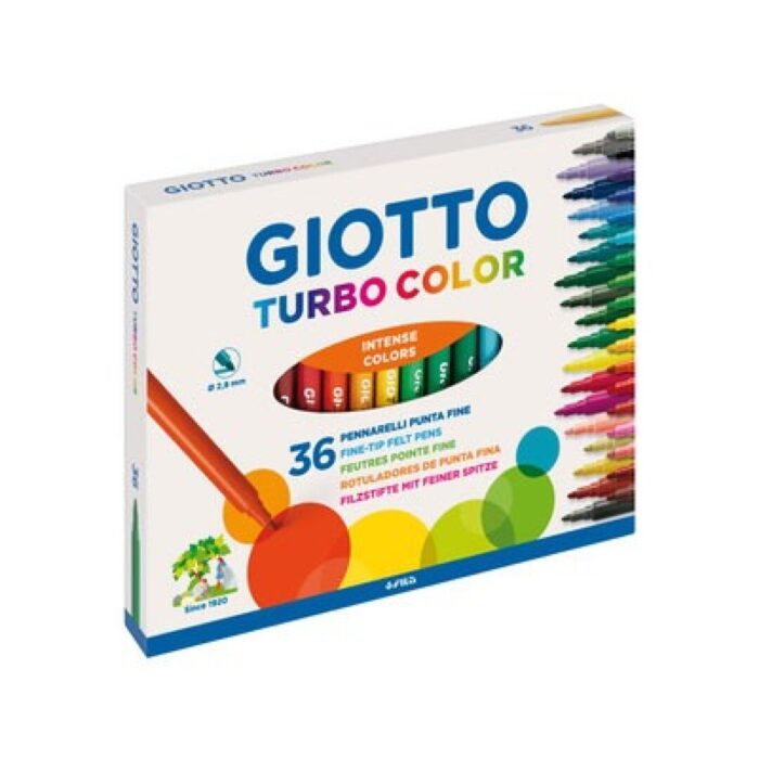 ROTULADOR GIOTTO TURBO COLOR 36 COL.