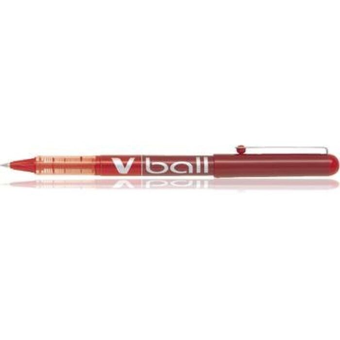 BOLIGRAFO PILOT V-BALL ROJO