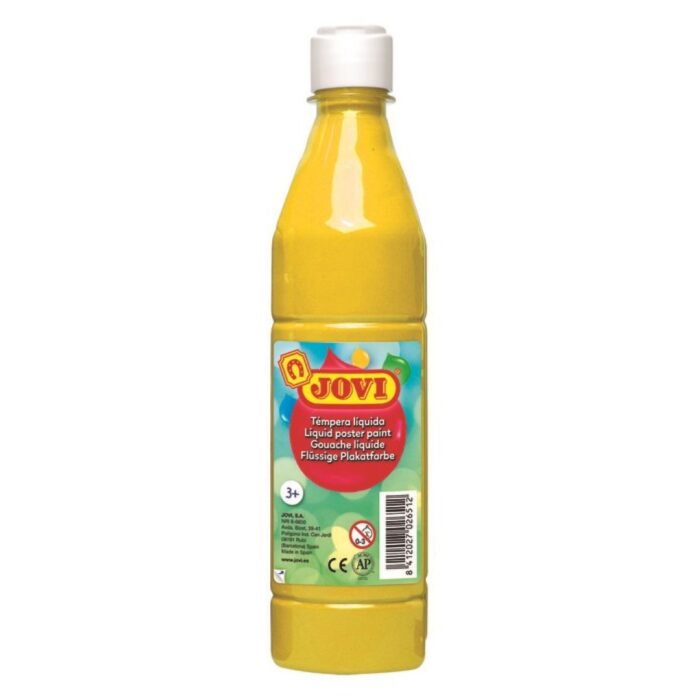 TEMPERA JOVI 500ML.LIQUIDA AMARILLO CLARO