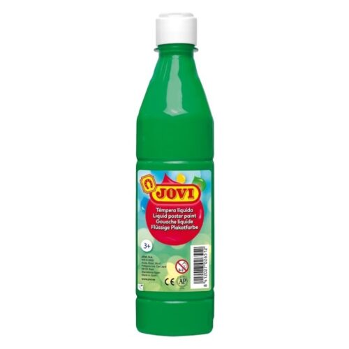 TEMPERA JOVI 500ML.LIQUIDA VERDE MEDIO