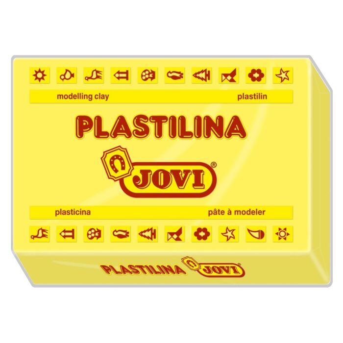 PLASTILINA JOVI 72 AMARILLO CLARO