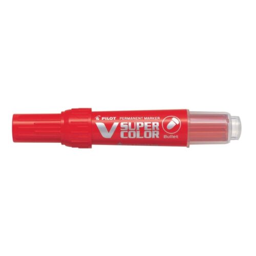 ROTULADOR PILOT V-SUPERCOLOR CONICA LIQUID ROJO