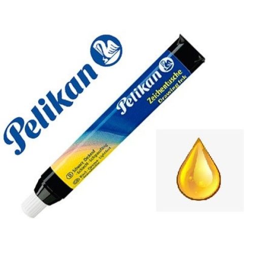 TINTA CHINA PELIKAN TUBO-P AMARILLO