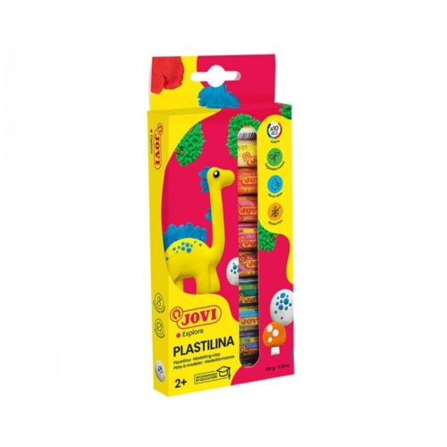 PLASTILINA JOVI 15GR 10 COLORES