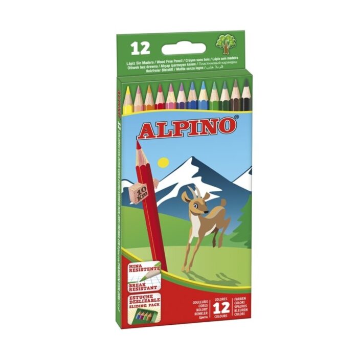 LAPIZ ALPINO 654 12 COLORES