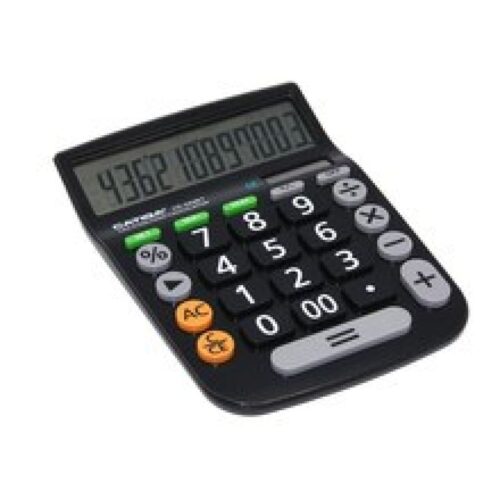 CALCULADORA CATIGA CD-2648T NEGRA