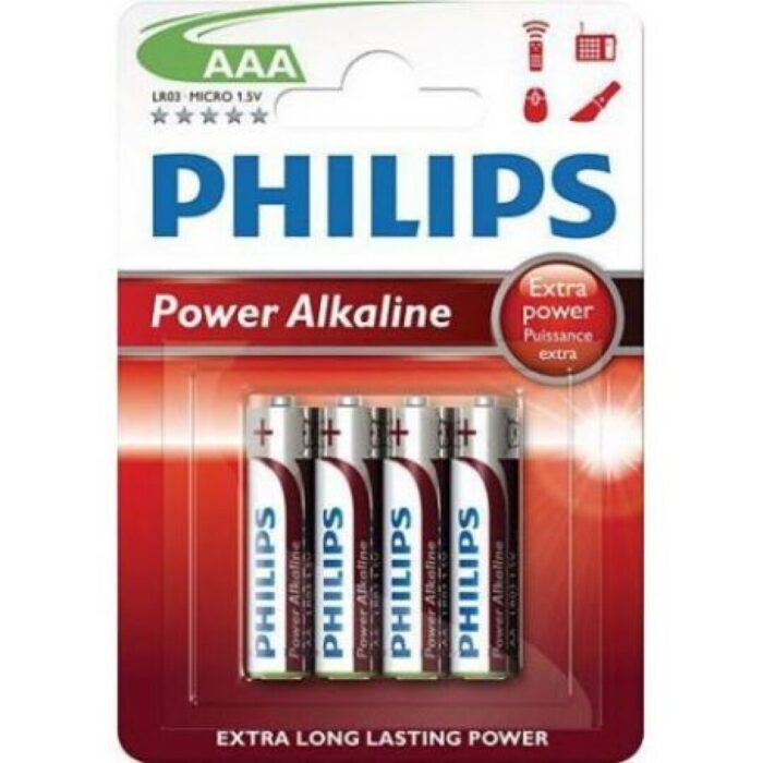 PILA PHILIPS LR03 BLISTER 4UNID