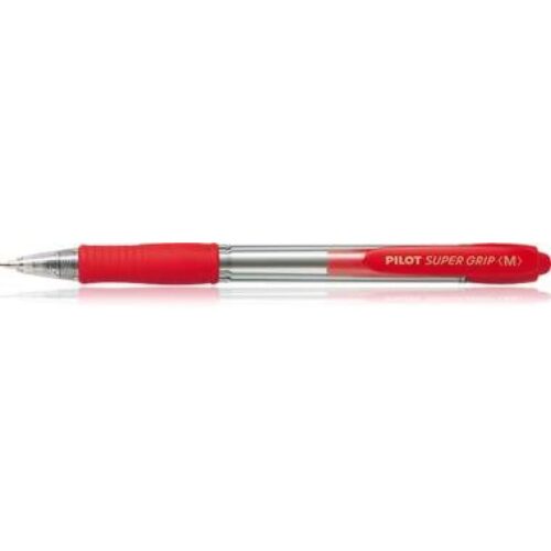 BOLIGRAFO PILOT SUPERGRIP M ROJO