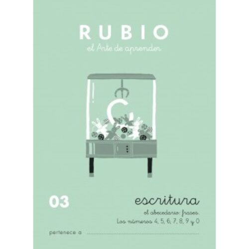 RUBIO CALIGRAFIAS COLOR 03