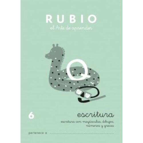 RUBIO CALIGRAFIAS COLOR 6