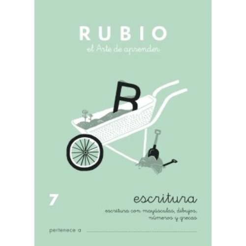 RUBIO CALIGRAFIAS COLOR 7