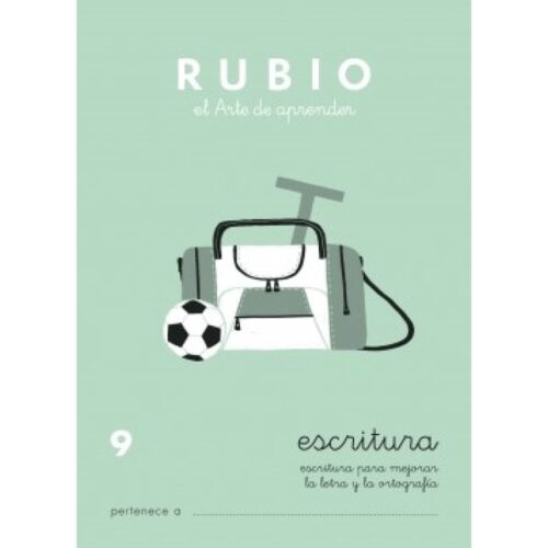 RUBIO CALIGRAFIAS COLOR 9