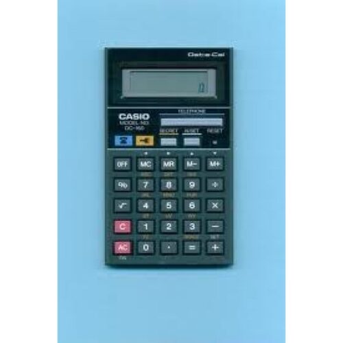 CALCULADORA AGENDA CASIO DC160