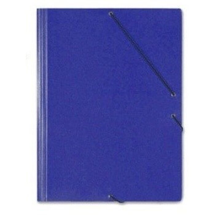 CARPETA C/ GOMA SENCILLA Fº SARO ESMALTADA AZUL