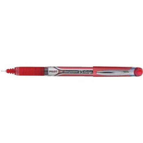 BOLIGRAFO PILOT V-5 GRIP ROJO