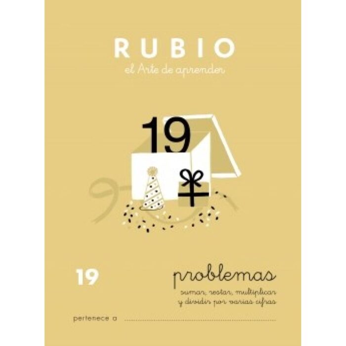 RUBIO PROBLEMAS COLOR 19