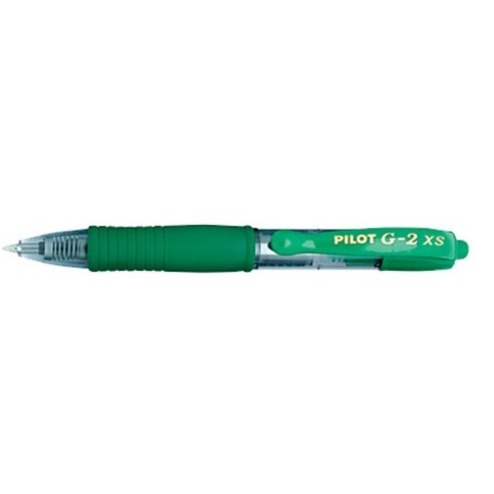 BOLIGRAFO PILOT G-2 PIXIE VERDE MINI