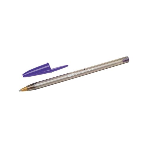 BOLIGRAFO BIC CRISTAL FUN 1,6MM LILA