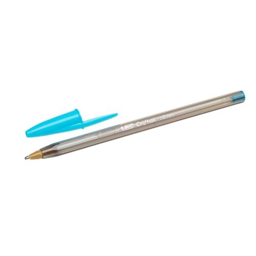 BOLIGRAFO BIC CRISTAL FUN 1,6MM TURQUESA