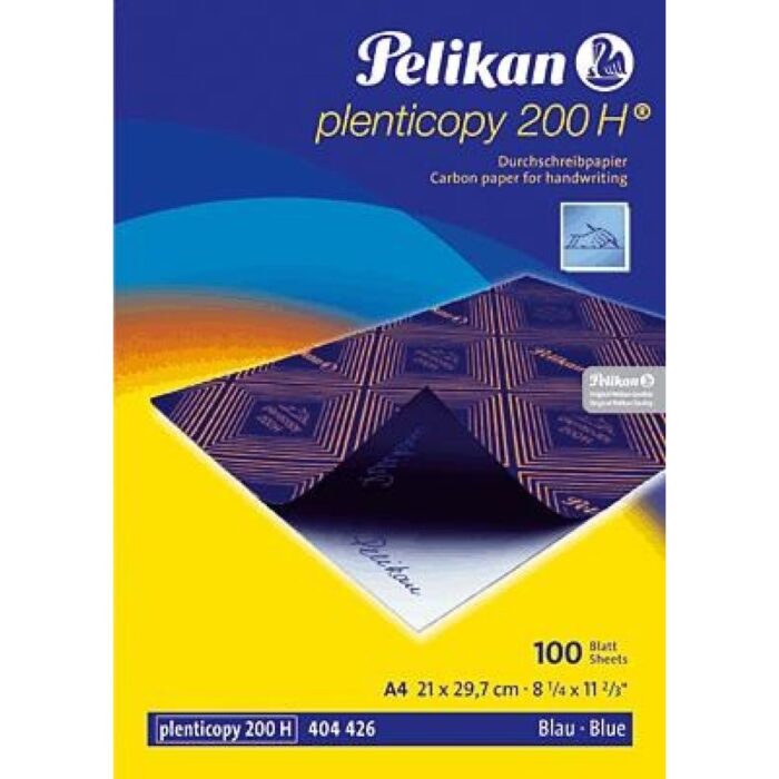 PAPEL CARBON PELIKAN PLENTICOPY 10H AZUL