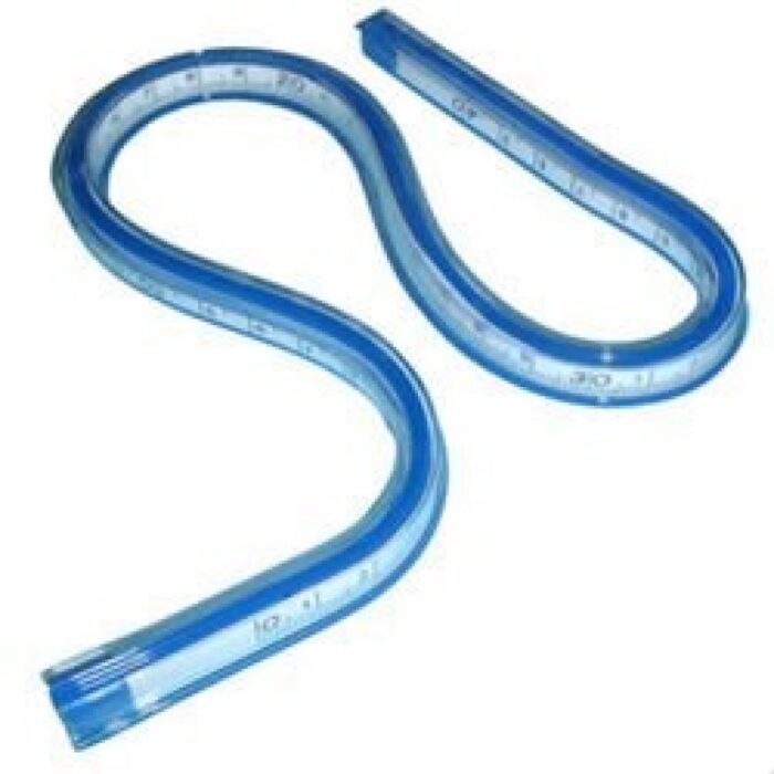 REGLA CURVA FLEXIBLE 30CM