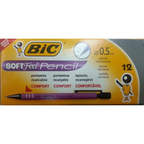 PORTAMINAS BIC SOFT FEEL 0,5