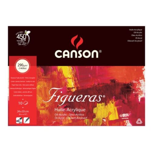 BLOC DIBUJO CANSON A3 ACRILICO 290G 10HOJAS